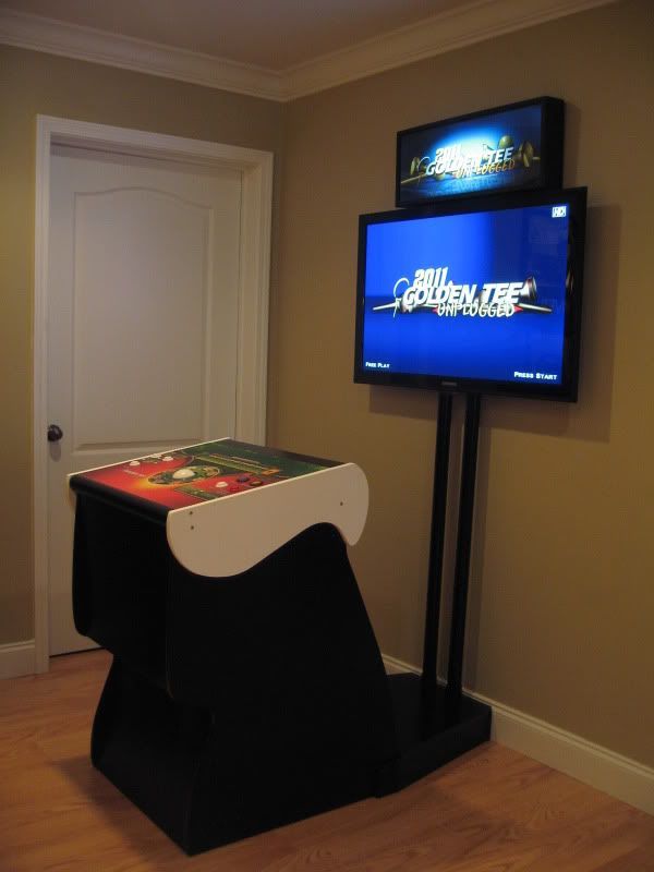 Building a Golden Tee Fore Cabinet: Part 1 - Idea and Design